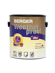 berger weatherproof paint