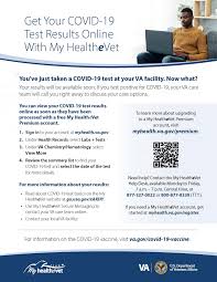 Pdf file from our online library. Get Your Covid 19 Test Results Online With My Healthevet