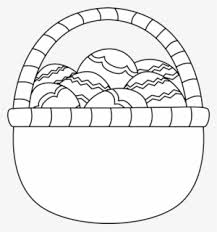 See more ideas about black and white, basket, weaving art. Blank Black And White Basket Of Easter Eggs Clip Art Black And White Easter Basket Clip Art Transparent Png 515x550 Free Download On Nicepng