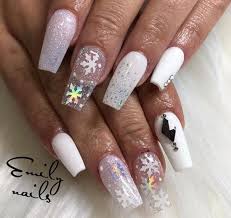 I used white acrylic powder. 40 Impressive White Coffin Nail Designs You Ll Flip For In 2020 For Creative Juice
