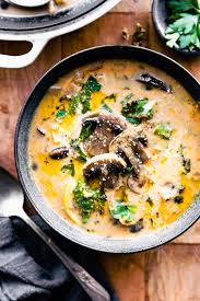 Nutrition per serving, assuming 4 servings excluding. Creamy Vegan Mushroom Soup Dairy Free Gluten Free Cotter Crunch