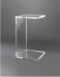 Boda Designs Boda Designs Acrylic Side Table Boda Designs Small Side Table Available In Two Sizes Is A Si With Images Acrylic Side Table Side Table Small Side Table