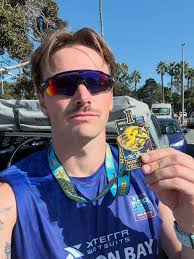 First triathlon completed in 2:25:21 ✓ Absolutely massive moment for me  today. My journey with my foot has been a nightmare since 2015, but the  past couple of months have been redemptive.