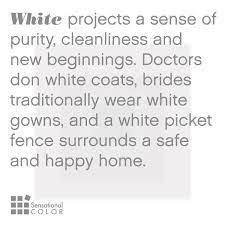 Meaning Of The Color White Sensational Color Color Meanings Color Color Symbolism