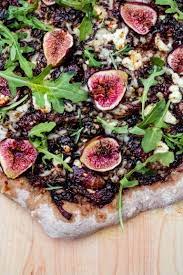 Fig And Goat Cheese Pizza With Balsamic Onion Rosemary Recipe Goat Cheese Pizza Fig Pizza Goat Cheese Fig Recipes Fresh