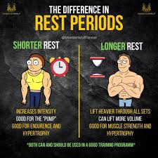 The Difference In Rest Periods And What The Benefits Are Hypertrophy Training Spinning Workout Muscle Growth