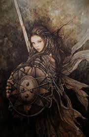 Konstantina Geo On Twitter Warrior Woman Art Character Portraits