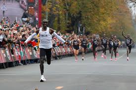 Eliud Kipchoge Breaks Two Hour Marathon Barrier The New