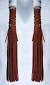 Native American Beaded Hair Ties