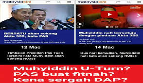 Dap should come out and make a stand on ruu355 issue. Muhyiddin Tolak Ruu 355 Kerana Takut Kepada Dap Baca