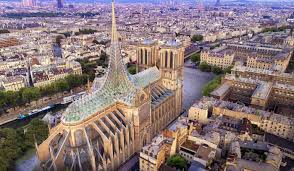 100 solar panels adorn the proximity hotel's rooftop. Look At New Eco Friendly Rooftop Designs For Notre Dame Cathedral With Solar Powered Glass Spire
