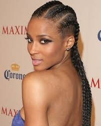 Side sweep hair style look. Ciara Long Hairstyle Braided Haircut Pretty Designs Ciara Short Hair Ciara Hair Hair Styles