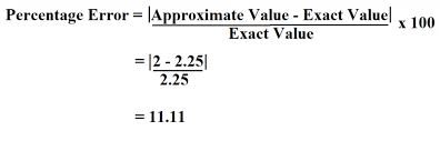 Percent error calculator is used to find the relative error between an observed value and a true value in a measurement. How To Calculate Percentage Error