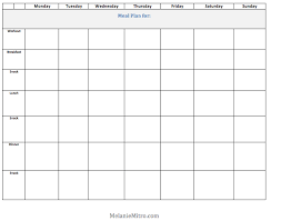 Pin By Melanie Mitro On Eating Clean Meal Planning Template Week Meal Plan Clean Eating Meal Plan