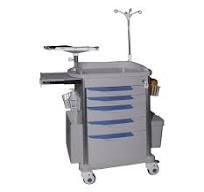 Hospital Plastic Medicine Trolley