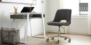 While an office desk performs many functions, it's still a piece of furniture that should complement the rest of your decor. Elle Decor Furniture Seating Office Depot Officemax