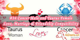 Everybody likes to be spoiled. 34 Cancer Male And Taurus Female Love Marriage Friendship Compatibility