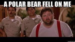 FARK.com: (11379636) 'The polar bear became his one true love' - I'll take  Unfortunate Epitaphs for $500, Alex