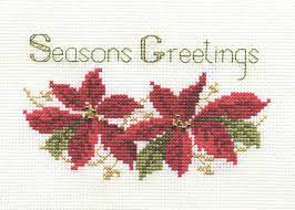 46 pure colors (77 with. Derwentwater Designs Poinsettias Cross Stitch Corner