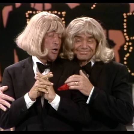Dean Martin and Ernest Borgnine were truly hilarious in this scene as both  were imitating Rosemary Clooney and her singing. Both men are truly just  exceptional. They made the funniest faces and ...