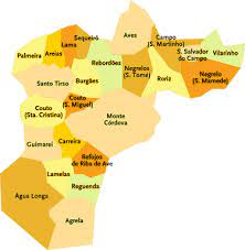 É limitado pelos municípios de vila nova de famalicão e guimarães a norte, por vizela, lousada e paços de ferreira a este, por. Santo Tirso Concelho De Geneall Net