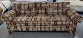 Cheerful and fun print that will add a bright touch. Country Chic Plaid Sofa Blum S Fine Furniture