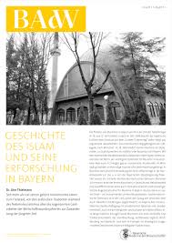 Auf die frage seit wann es den islam gebe, antwortet van ess: Veranstaltungen Islam In Bayern
