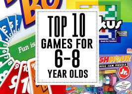 Top 10 Games For Kids 6 8 Years Old Andrea S Notebook Games For Kids Games To Play With Kids Fun Card Games