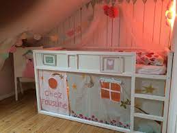 rideau de lit une cabane sous le lit mezzanine chambre d enfant de bebe par fil de chapuze rideaux de lit lits mezzanine ikea chambre enfant