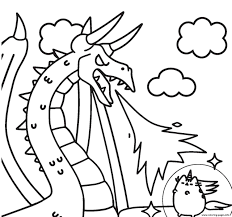You can also subscribe to my youtube channel to get tips on how to color and paint using acrylics, oils and many others. Pusheen Vs Dragon Coloring Pages Printable