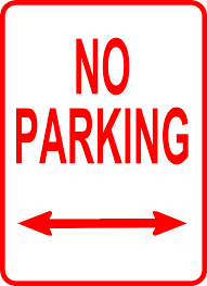 Sign No Parking By Leomarc Sign No Parking On Openclipart Parking Signs Clip Art Signs