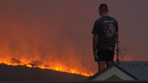 The cherry gardens fire is uncontrolled. Adelaide Hills Bushfire Cherry Gardens Fire Updated To Contained
