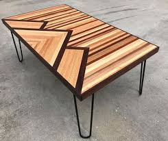 3 Mountain Reclaimed Wood Coffee Table Hairpin Legs Industrial Table Console Table Coffee Table Wood Rustic Wooden Coffee Table Reclaimed Wood Coffee Table