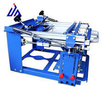 Macchina da stampa serigrafica manuale per bottiglie su stampante  serigrafica per bottiglie di vetro monocolore