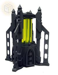 Secret Weapon Gothic Power Generator Jpg 500 644 Warhammer Terrain Power Generator Wargaming Terrain