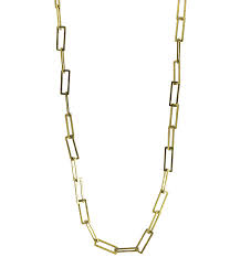 On 5 mar 2021 facebook facebook share review by meghnaa m. Square Link Necklace By Lori Kaplan Gold Necklace Artful Home
