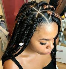Recent New Braiding Hairstyle Latest 2019 Box Braids Styles Owambe Celebrities World Box Braids Styling Box Braids Hairstyles Black Box Braids