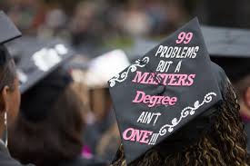 Diy graduation cap decoration ideas. Pin By University Of Redlands On Mortarboard Style Mba Graduation Masters Degree Graduation Diy Graduation Cap