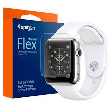 The Flex Screen Protector For The Apple Watch Is A Thermoplastic Urethane Film Designed To Fit The Curved Best Apple Watch Apple Watch Accessories Apple Watch