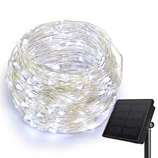 The product has 72 feet of string lights summarizing up to 200 leds and the distance between each bulb is close to 3.9 inches. Heepow Solar String Lights Outdoor 72ft Flexible Christmas Fairy Lights Waterproof Ip65 Solar Fairy Lights With 200 Leds For Garden Patio Windows Trees And Christmas Pary Cool White Buy Online In Antigua