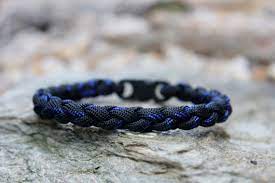 Great savings & free delivery / collection on many items. Thin Blue Line 550 Paracord Survival Round Braid Bracelet Etsy