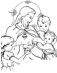 20 sacred heart coloring pages in this intricate printable coloring book for kids & adults that's perfect for sunday school, religious ed, vbs, and more. Pin By Abigail Zuros On Catholic Coloring Pages For Kids To Colour Catholic Coloring Coloring Pages Heart Coloring Pages