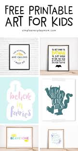 Free Nursery Art Prints That Will Save You Money Art Wall Kids Printable Nursery Art Free Printable Art