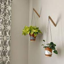 Wall Hooks Set Of Five Entryway Coat Hooks Scandinavian Etsy Plant Hanger Wall Plant Hanger Indoor Plant Hangers