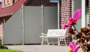 Hpl Zaun Bei Meingartenversand De Bestellen Sichtschutzzaun Zaun Windschutz Terrasse
