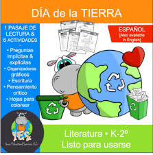 Dpto de información y divulgación científica (biblioteca). Dia De La Tierra Lectura Y Actividades Tpt