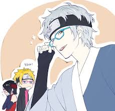 Sarada Boruto Mitsuki By Pia Pixiv12970778 Mitsuki Naruto Team Konohamaru Anime