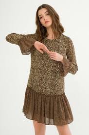 Yeni Gelenler Adl Com Tr Elbise Bej Leopar