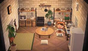 My Take On The Ironwood Kitchen Animalcrossing New Animal Crossing Animal Crossing Design