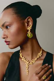 Jude Benhalim Gold Riverstone Necklace